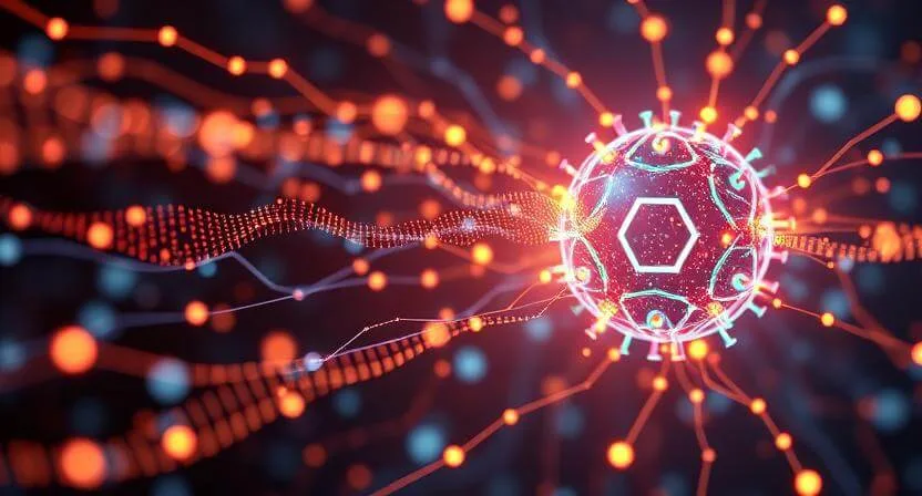 AI-powered neural network transforming computer vision through deep-learning transformers and vision recognition technology.