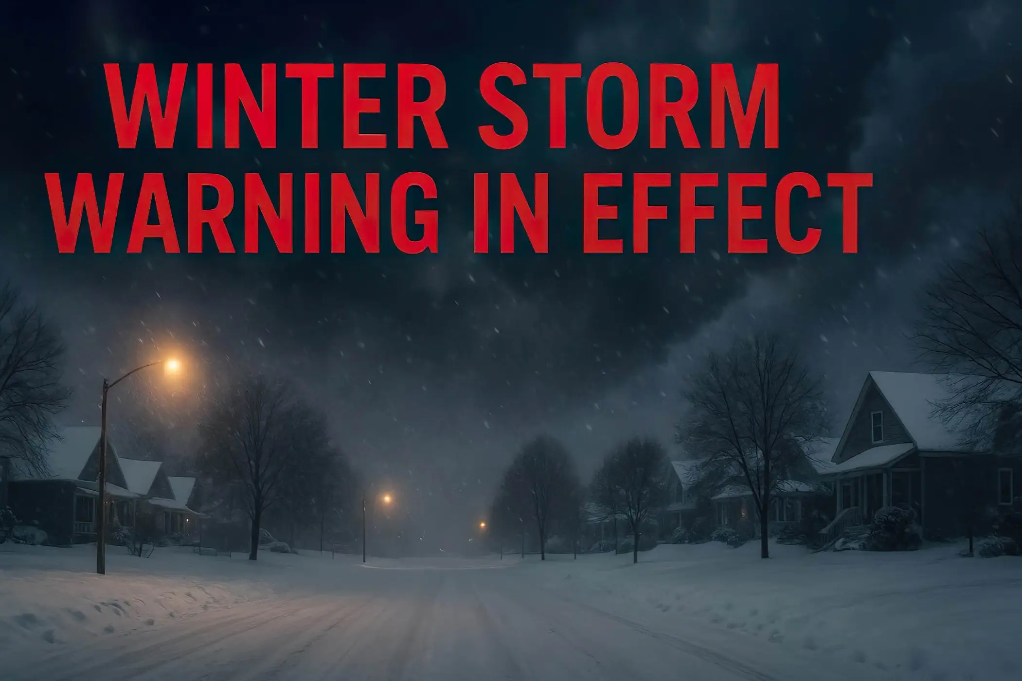 Winter Storm Warning: What It Means, How It Works, and How to Stay Safe