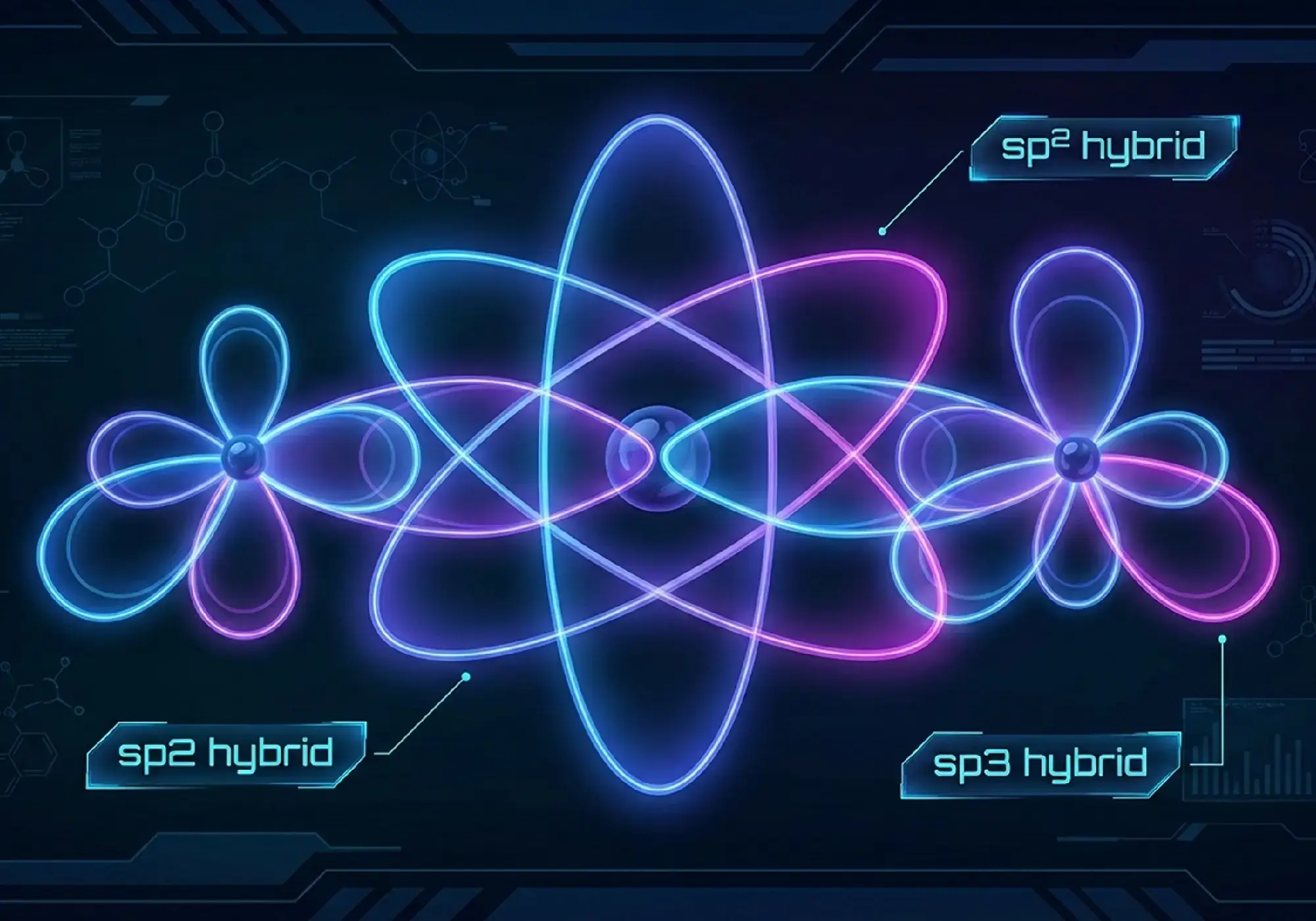 The Secret Life of Organic Chemistry Bonding: Unlocking Hybridization, Shapes & Electron Clouds