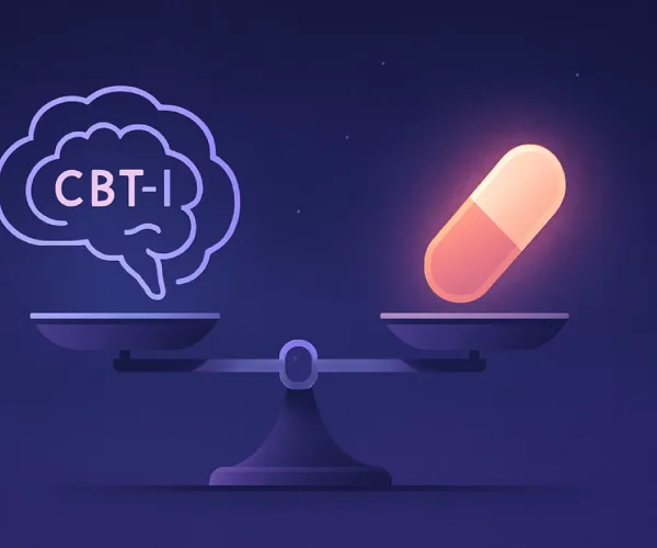 CBT-I vs Medications for Insomnia: Which Treatment Works Best According to Science?